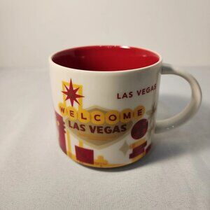 Starbucks Las Vegas You Are Here Collection 14 oz Ceramic Coffee Mug
